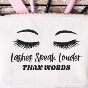 Custom Made Make-up Bag.